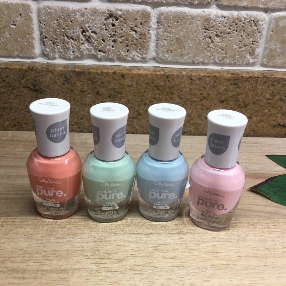 New Sally Hansen x Pure Vegan Nail Colour